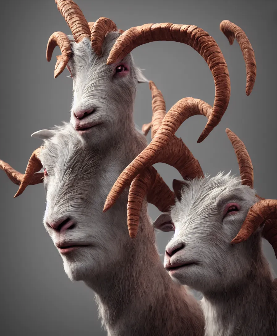 Prompt: bill hicks goat boy cinematic lighting, 8k, artstation, octane render, cinematic, hyper realism, 8k, concept art, illustration, vibrant colors
