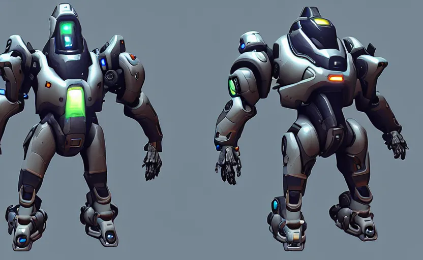 Prompt: an armored futuristic sci fi vehicle, overwatch skin