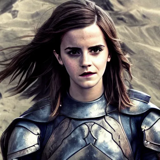 Image similar to emma watson as a paladin