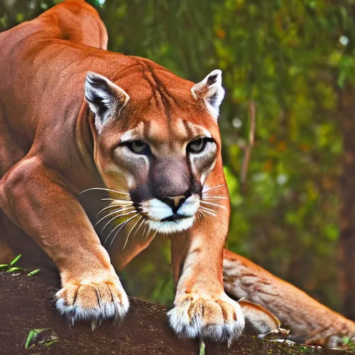 Image similar to portrait of rishab pant as a cougar hunter, canon 3 5 mm portrait photography, ultrarealistic