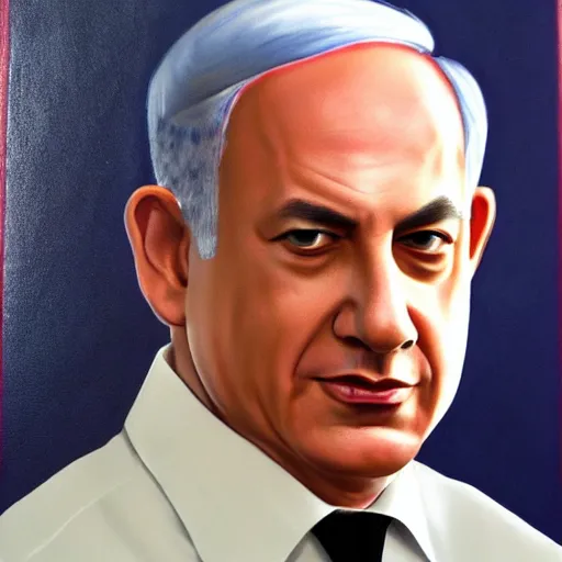 Image similar to benjamin netanyahu picture, photorealistic, detailed, photograph