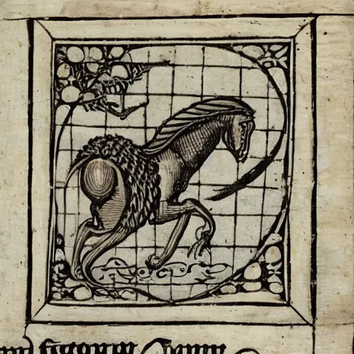 Prompt: medieval engraving of a calmar