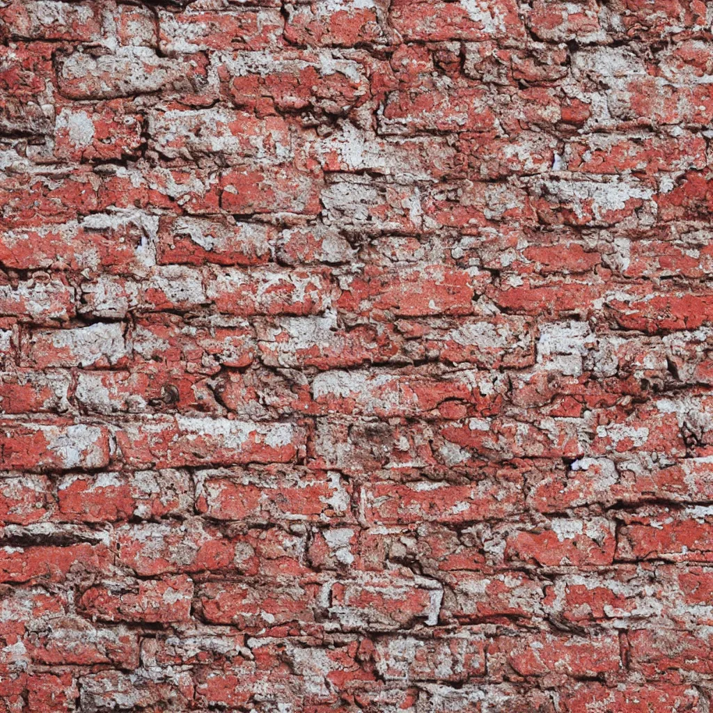 Image similar to old painted brick texture