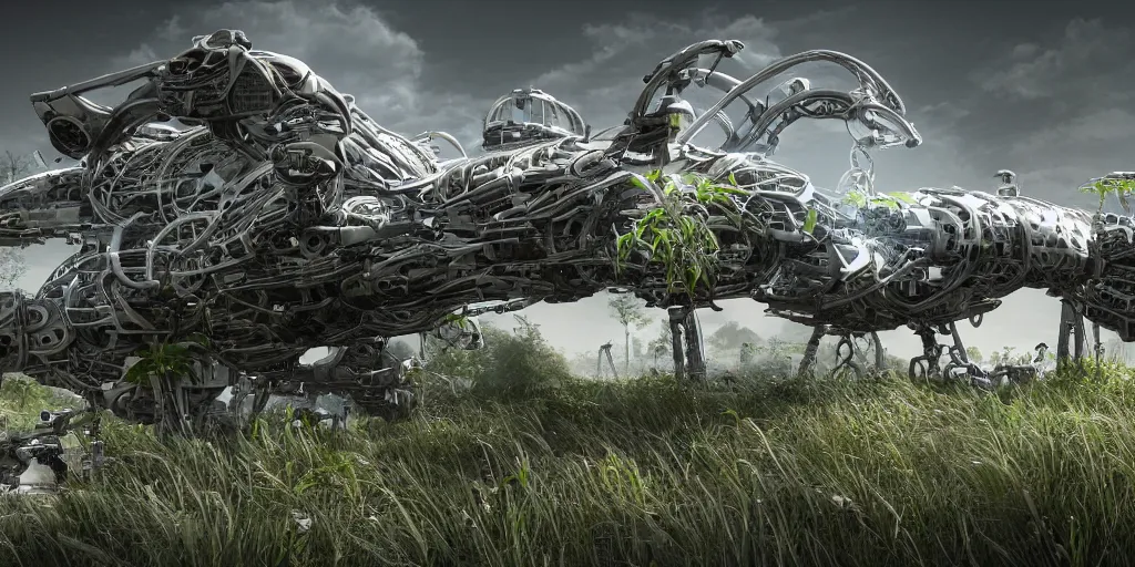 Image similar to cyborg renewable energy, ultra realistic, concept art, intricate details, highly detailed, photorealistic, octane render