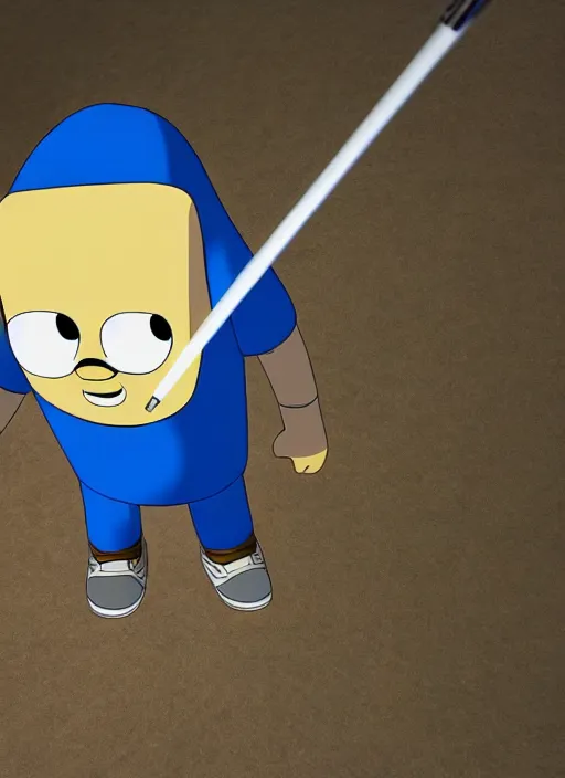 Image similar to adventure time finn the human, realistic, photorealistic, cgi, 3 d render, highly detailed