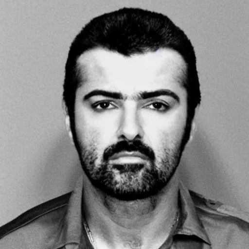 Image similar to george michael mugshot