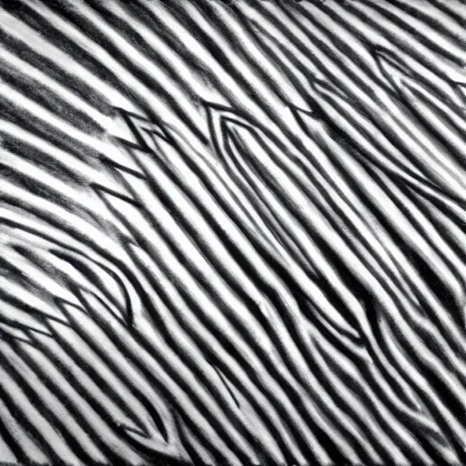 Image similar to hyper realistic drawing of the double slit experiment