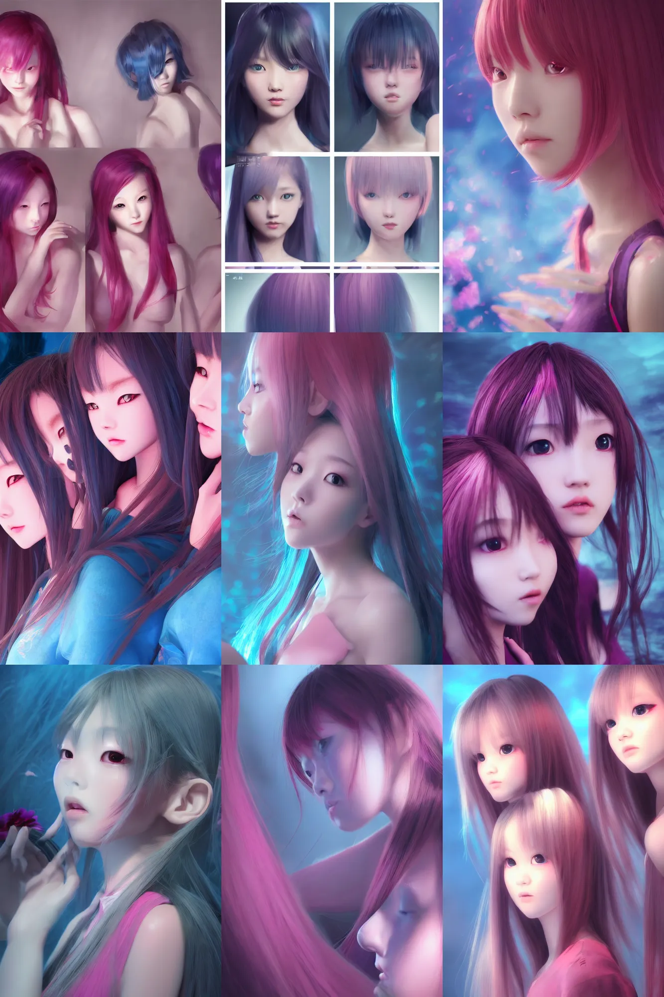 rima mashiro, by tom bagshaw and ilya kuvshinov, rtx, Stable Diffusion