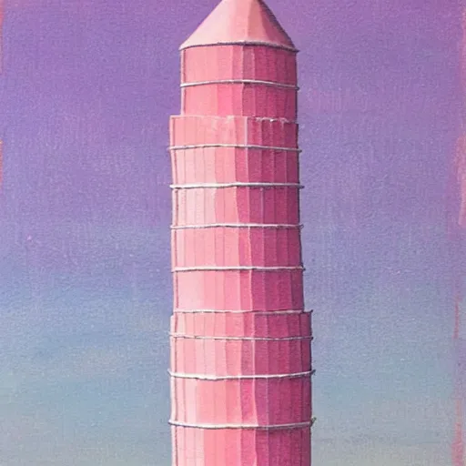 Image similar to pink tower