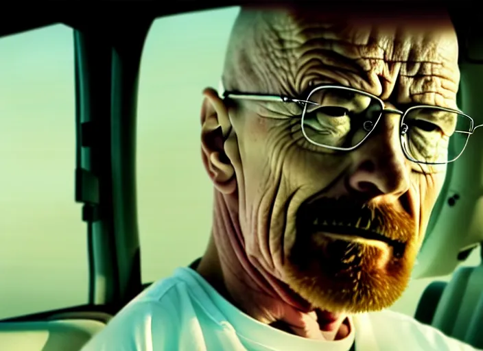 Prompt: film still of walter white as a rapper in straight outta compton movie 2 0 1 5, 8 k