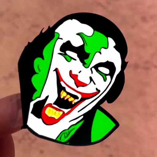 Image similar to joker sticker