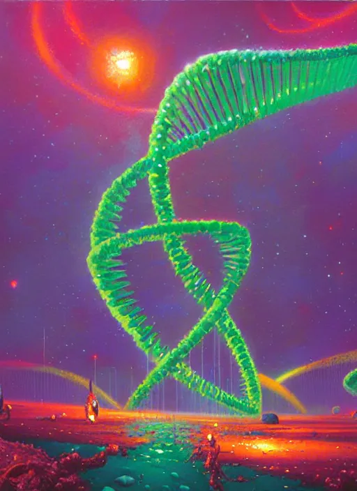 Image similar to dna by paul lehr