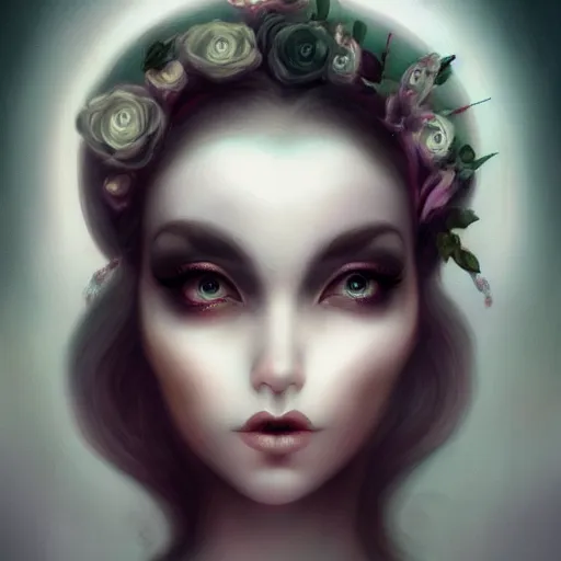 Prompt: of a surreal portrait inspired by Natalie Shau,Charlie bowater,Anna Dittman,cinematic