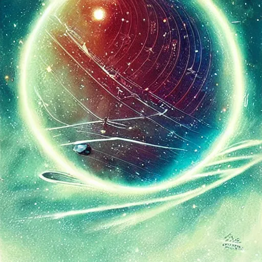 Prompt: “galaxy sci-fi art”