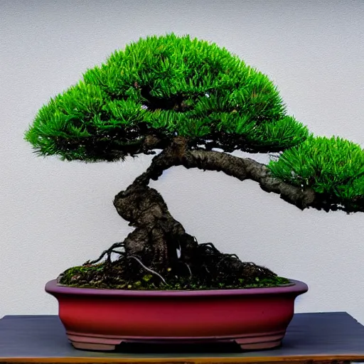 Prompt: beautiful photo of bonsai , uhd, HDR , very relaxing