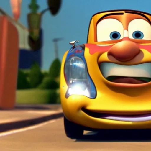 Prompt: sigmund freud in cars, pixar, cinematic, 1 6 mm