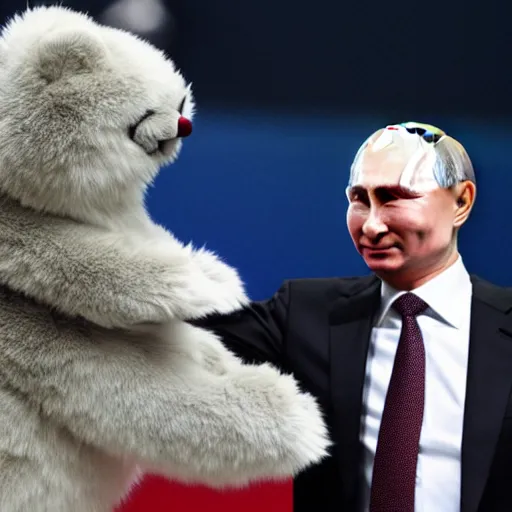 Image similar to Putin as a furry