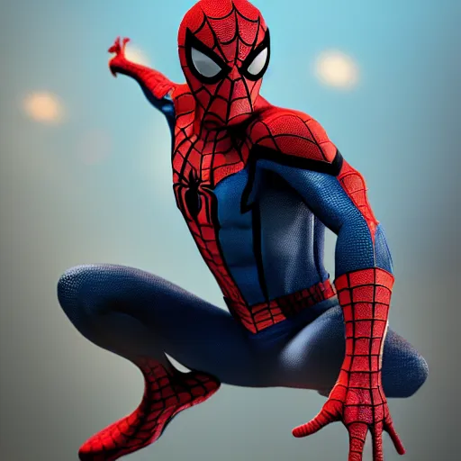 Image similar to spider - man sit on top of big raccoon and eating donuts, action scene, concept art, trending on artstation, highly detailed, intricate, sharp focus, digital art, 8 k