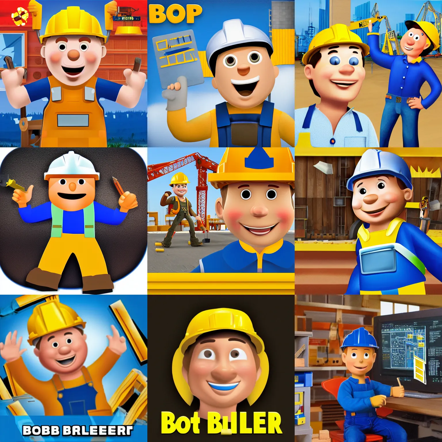 Prompt: bob the builder software developer
