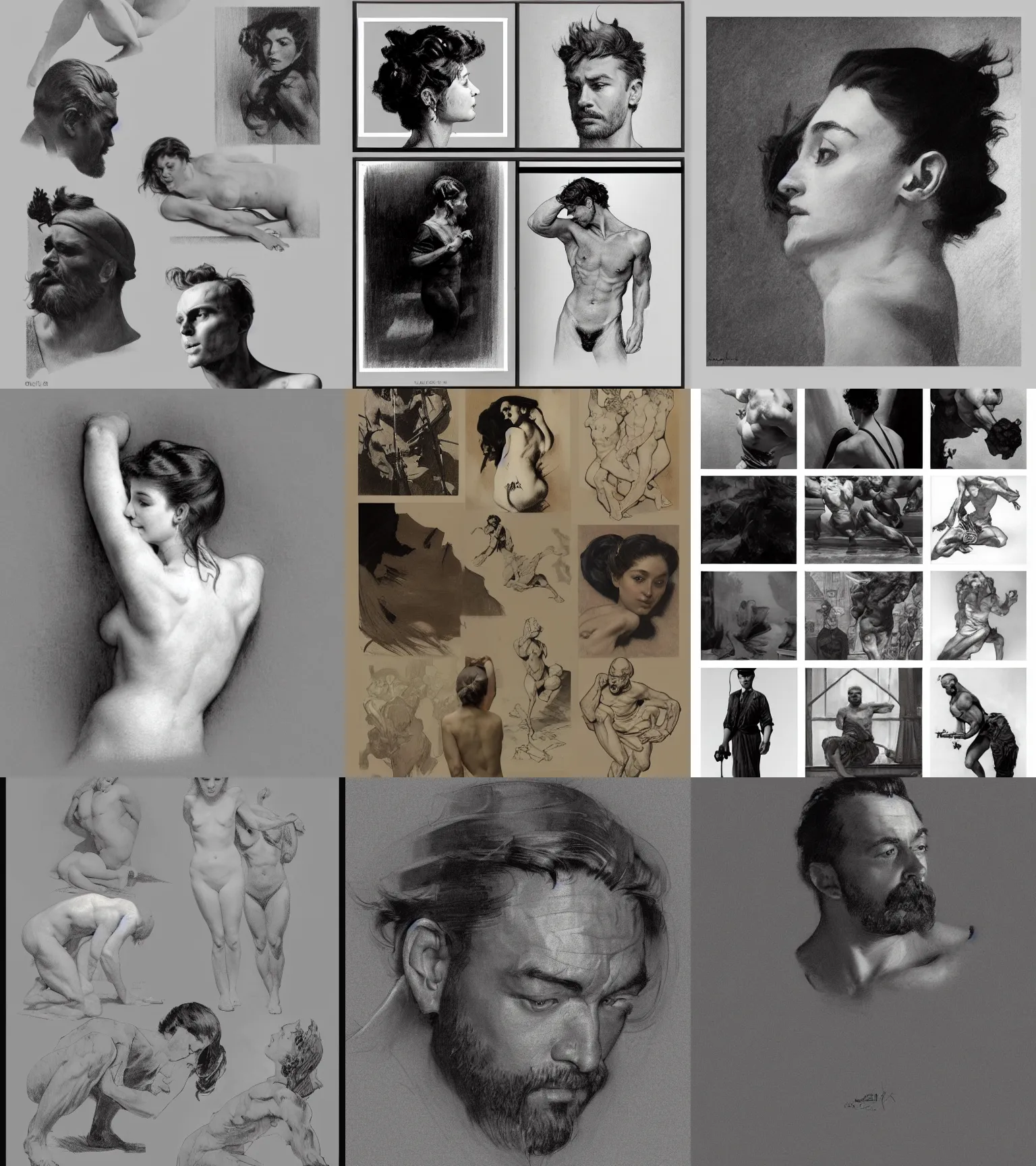 Prompt: value studies drawn by frank frazetta, gustave caillebotte, Alexandre Cabanel, norman rockwell, caravaggio, maler collier, peter paul rubens, alphonse mucha, gustav klimt 4k, unreal 5, DAZ, french noveau, octane render, hyperrealistic