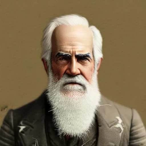 Image similar to hyperrealistic mixed media image of Robert E Lee, stunning 3d render inspired art by István Sándorfi and Greg Rutkowski, perfect facial symmetry, realistic, highly detailed attributes and atmosphere, dim volumetric cinematic lighting, 8k octane extremely hyper-detailed render, post-processing, masterpiece,