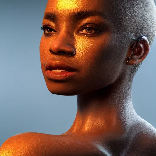 Image similar to crisp quality and light reflections, photorealistic portrait, studio lighting, still photo of ibere thenorio from manual do mundo, bright studio setting, highly detailed, unreal engine 5 quality render