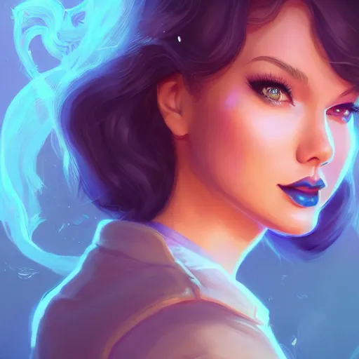 Image similar to a portrait of a beautiful april o'neil and taylor swift, art by lois van baarle and loish and ross tran and rossdraws and sam yang and samdoesarts and artgerm and saruei, digital art, highly detailed, intricate, sharp focus, trending on artstation hq, deviantart, unreal engine 5, 4 k uhd image