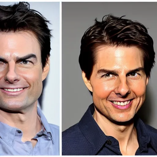 Image similar to Bill-Hader and Tom-Cruise are secretly the same person, headshot portrait