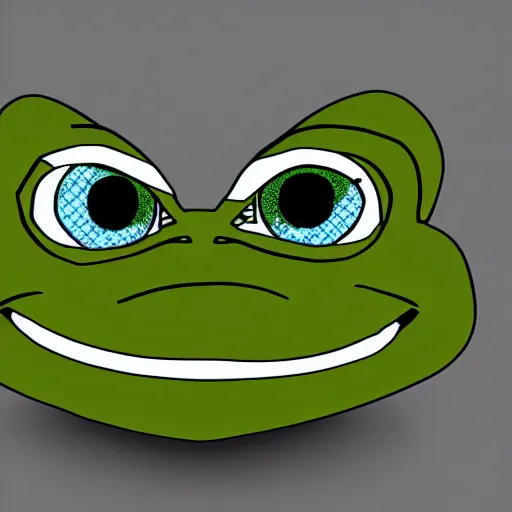 Pepe the frog as a chad meme, hyperrealistic, 8k, Stable Diffusion