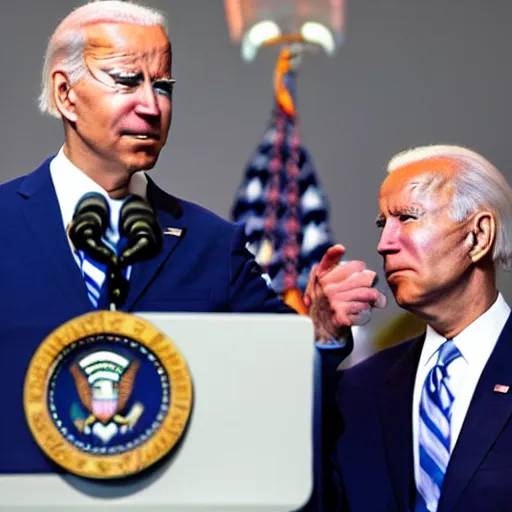 Prompt: joe biden smoking crack