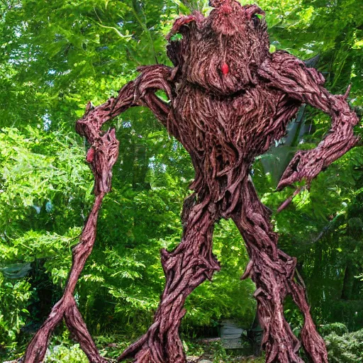 Prompt: <photo epic ultra 4k tags=attention-grabbing>backyard treant</photo>