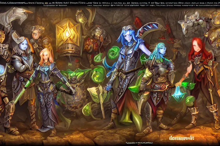 Image similar to dungeon elf, game heroes of might and magic, trending on art station, fantasy, smooth