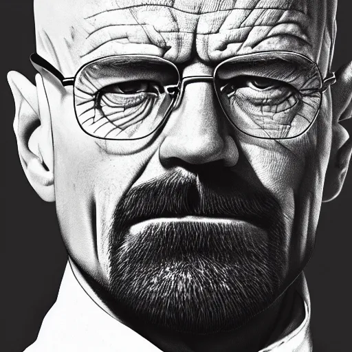 Image similar to walter white as gigachad