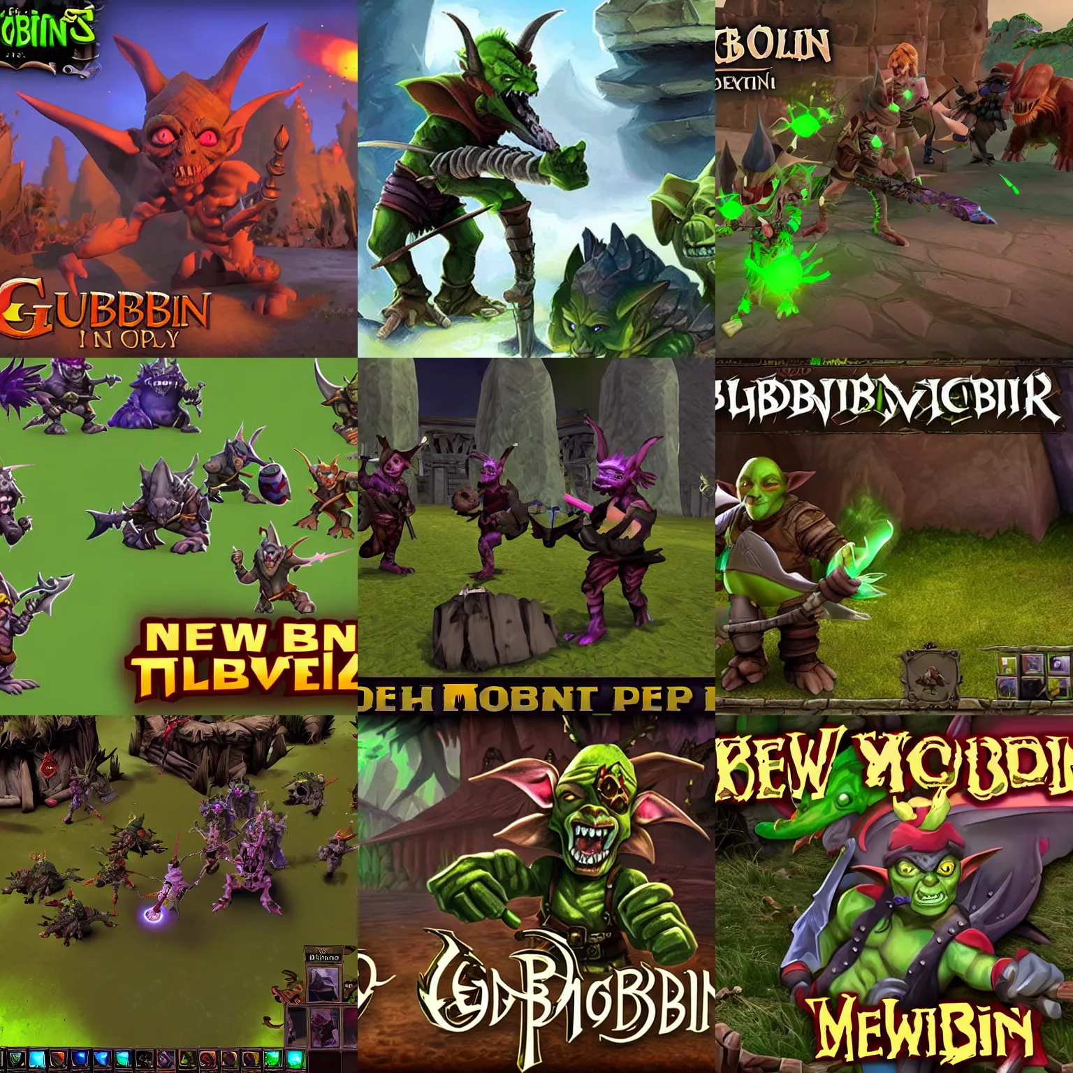 Prompt: new goblin mmo just dropped! you play as a goblin