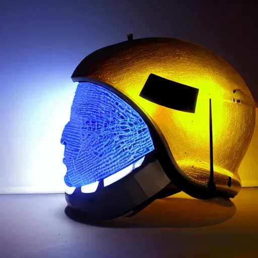 Image similar to display for a futuristic soldier helmet!!, pov, thermal vision detecting enemies