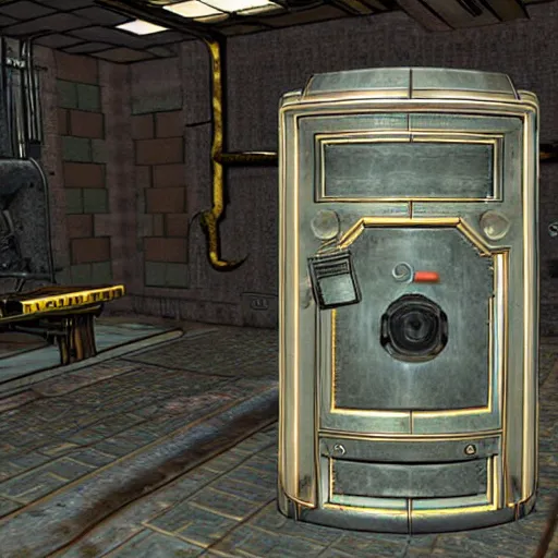 Image similar to fallout vault door