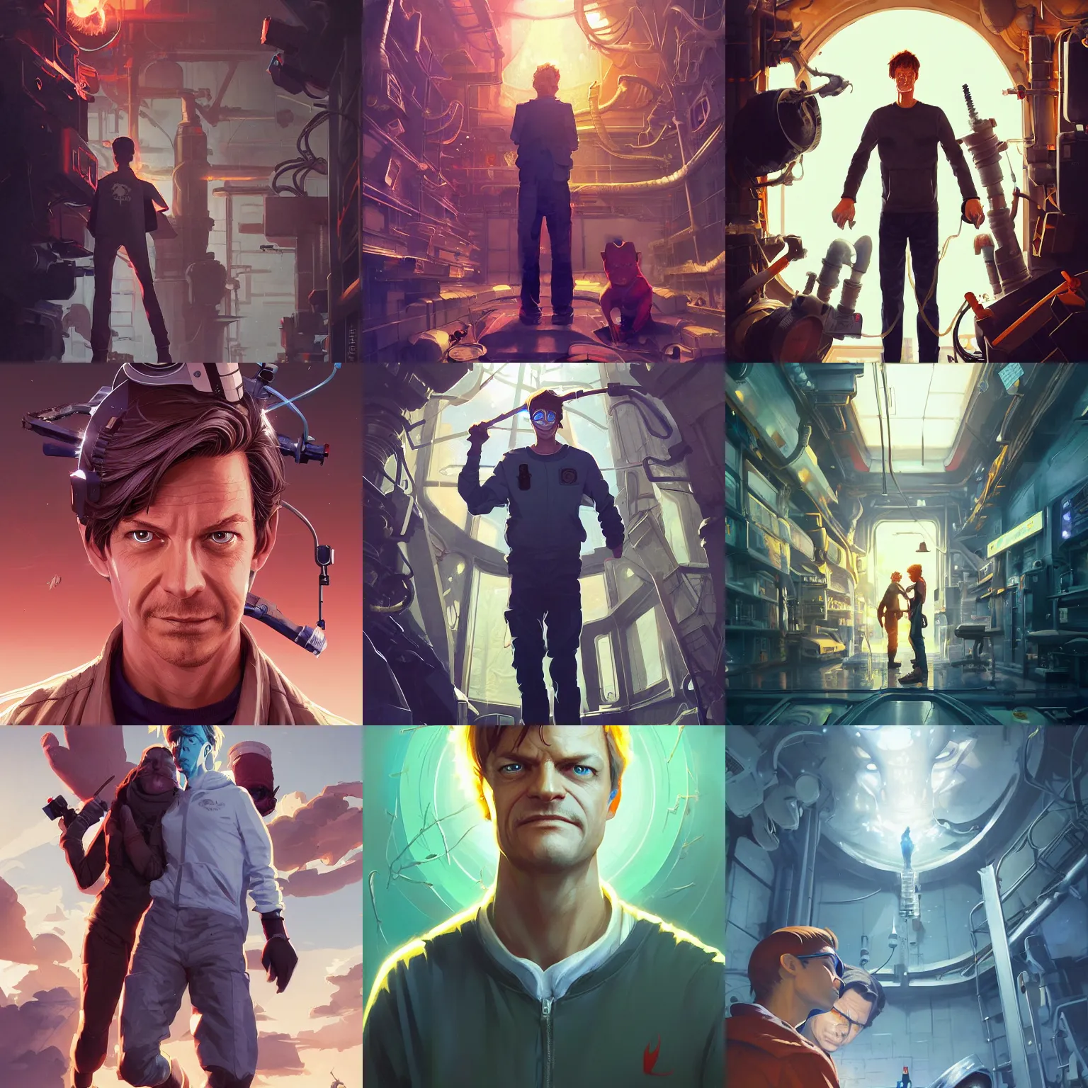 Prompt: highly detailed poster of dr horrible, fantasy art by greg rutkowski, loish, rhads, makoto shinkai and lois van baarle, ilya kuvshinov, rossdraws global illumination, radiant light, detailed and intricate environment