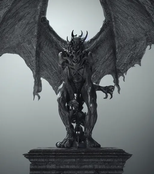 Prompt: gargoyle demon in style of gustave dore, cgsociety, octane render, trending on artstation, artstationHD, artstationHQ, unreal engine, 4k, 8k