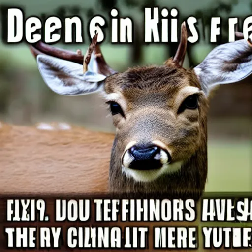 Image similar to deer in a hospital bed meme