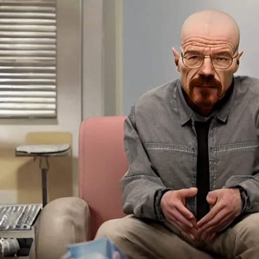 Prompt: Walter White in Lazytown