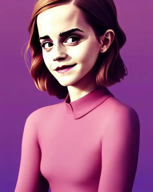 Prompt: beautiful full body Emma Watson smiling illustration by lois van baarle and loish and ross tran and rossdraws and sam yang and samdoesarts and artgerm and Cecil Beaton, Lee Miller, Irving Penn, David Bailey, 3D unreal 5, hyperrealistic, octane render, cgsociety, Photolab, Lightroom, 4K, Dolby Vision, Photography Award