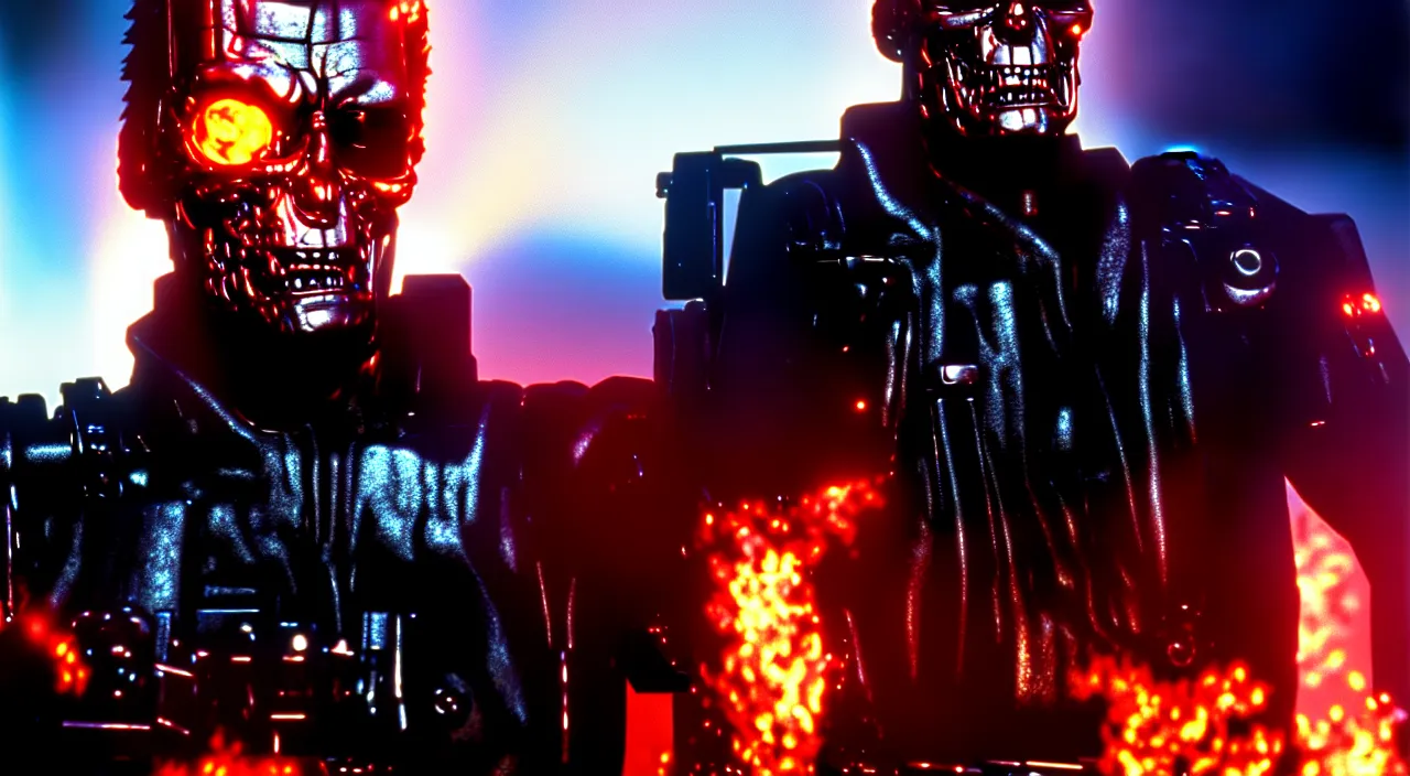 Image similar to the terminator ( 1 9 8 4 ), unreal engine, octane render, cycles render, trending on artstation, hd