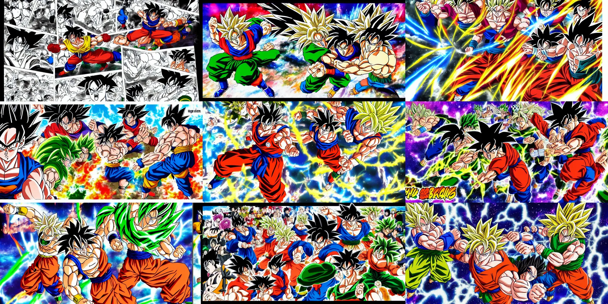 Dbz Collage Finished by Forevasick