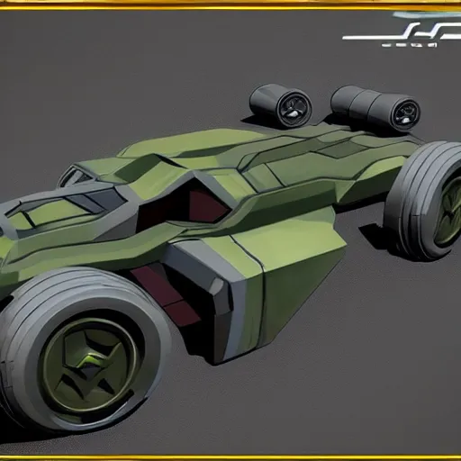 Image similar to concept art new vehicle design halo