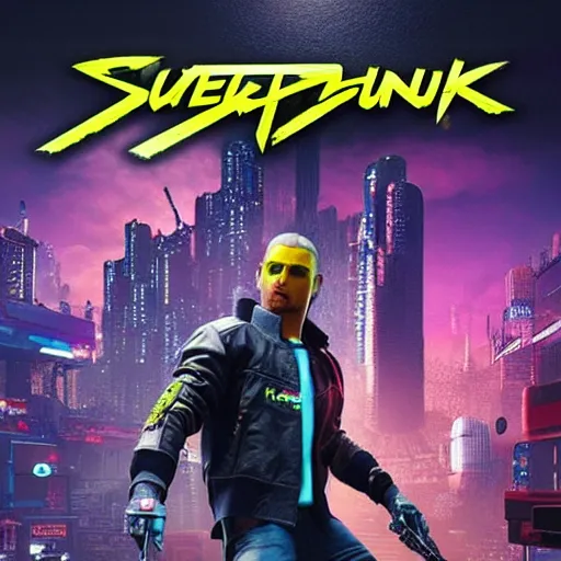 Image similar to Cyberpunk 2077 on PlayStation 1