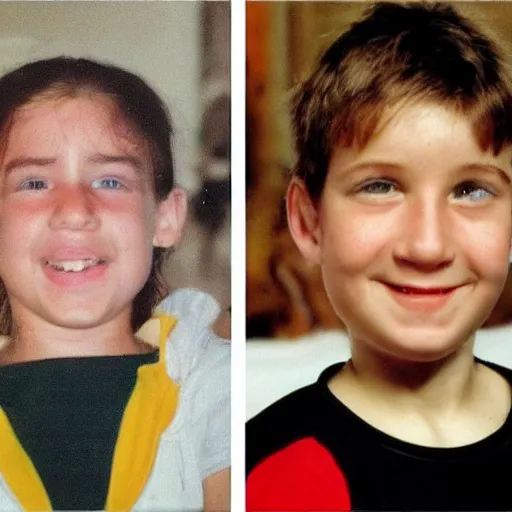 Image similar to i can't believe that almost 2 0 years went by between these pictures