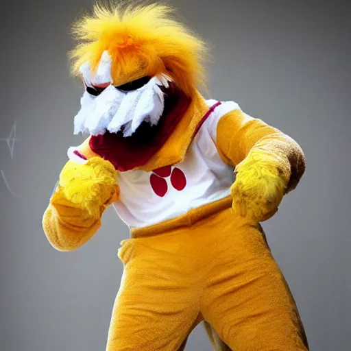 Image similar to ronald mcdonald fursuit