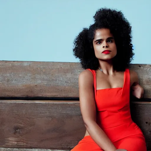 Image similar to zazie beetz