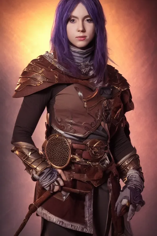 Image similar to a female DND human, high resolution film still, 8k, HDR colors, cosplay, studio lighting