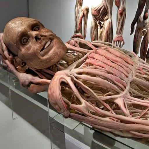 Image similar to Museum that displays real human bodies